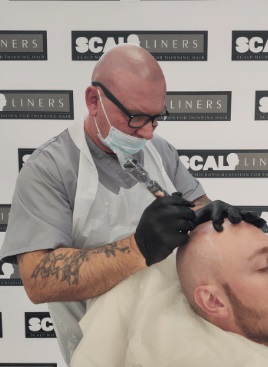  Hair Tattoo Process at Scalpliners